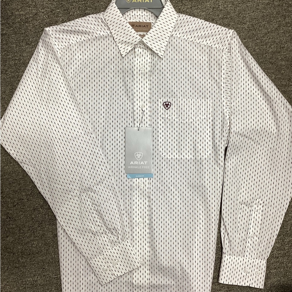 Ariat Classic Fit Longsleeve WHITE